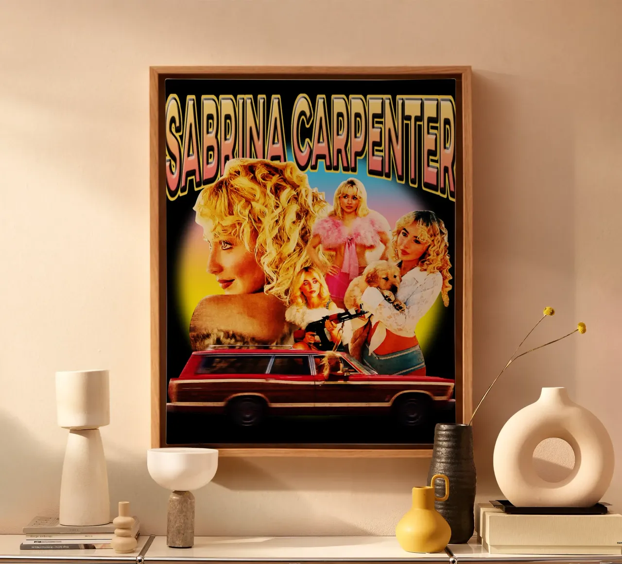 Sabrina Timmerman Dans canvas met Baklijst van mannys_artt