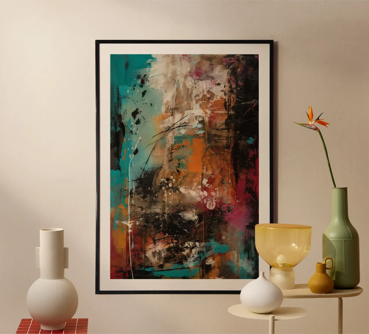 Chaotic Harmony poster da Colormenta