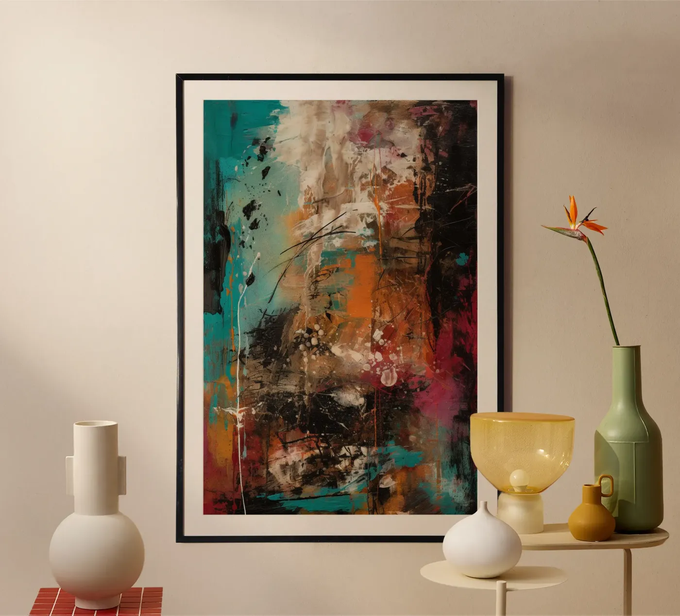 Chaotic Harmony poster by Colormenta