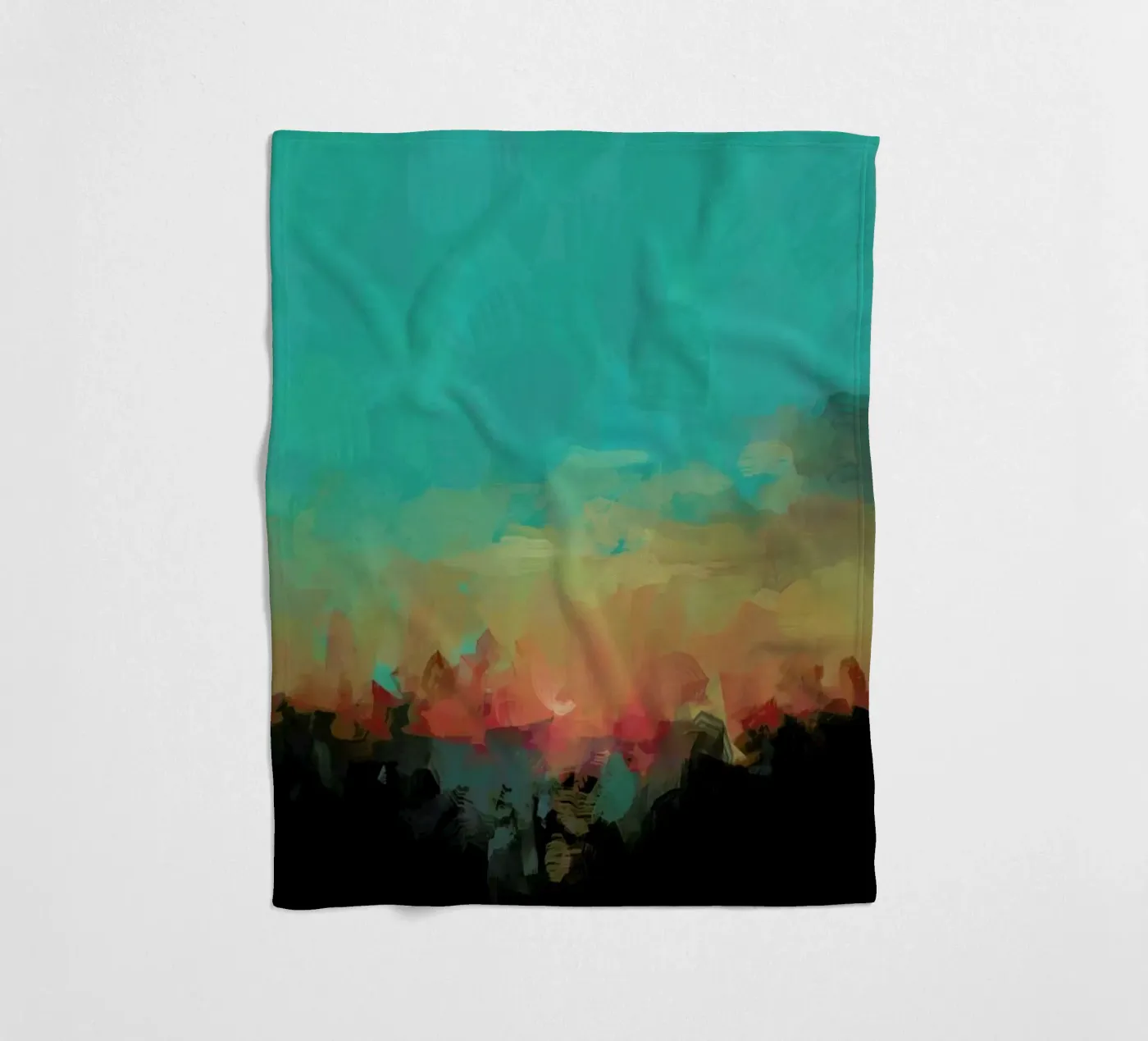 Martinique Fleecedecke von Xchange Art Studio