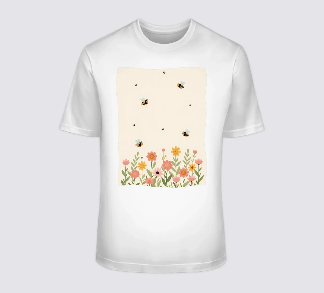 Vivaio api e fiori t-shirt da DesignDoodle