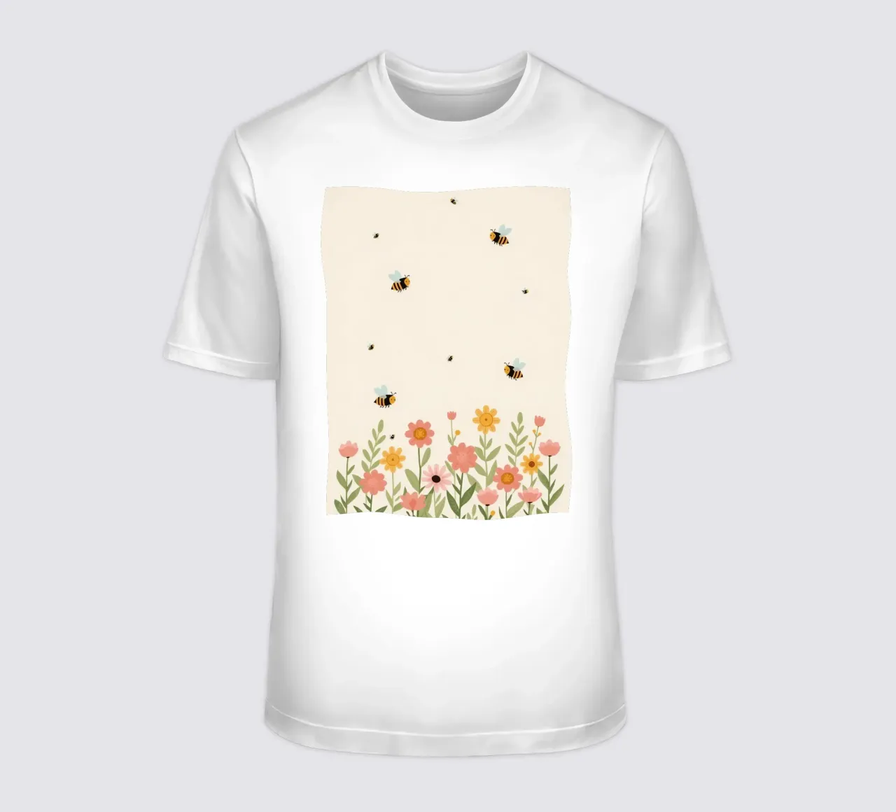 Vivaio api e fiori t-shirt da DesignDoodle