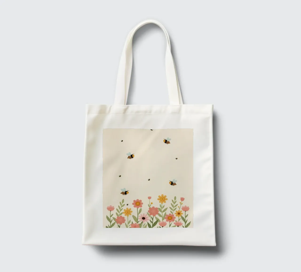 Vivaio api e fiori borsa in juta da DesignDoodle