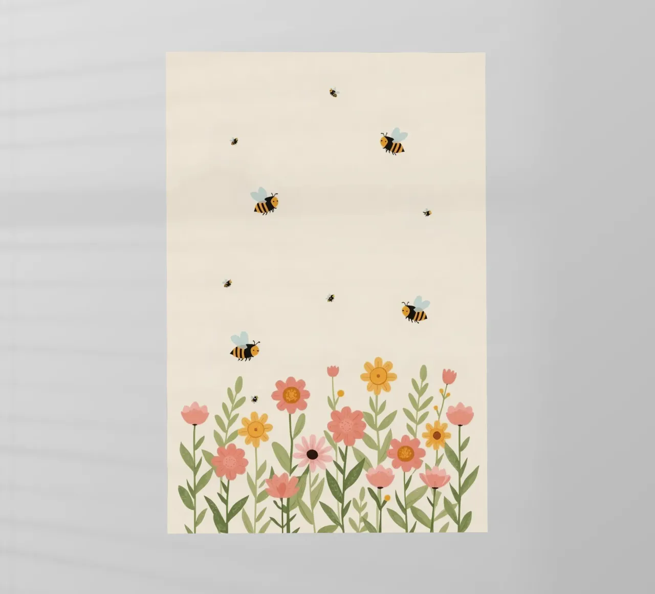 Vivaio api e fiori pellicola backlit da DesignDoodle