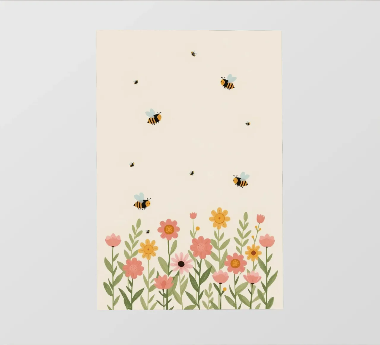 Vivaio api e fiori pellicola backlit da DesignDoodle