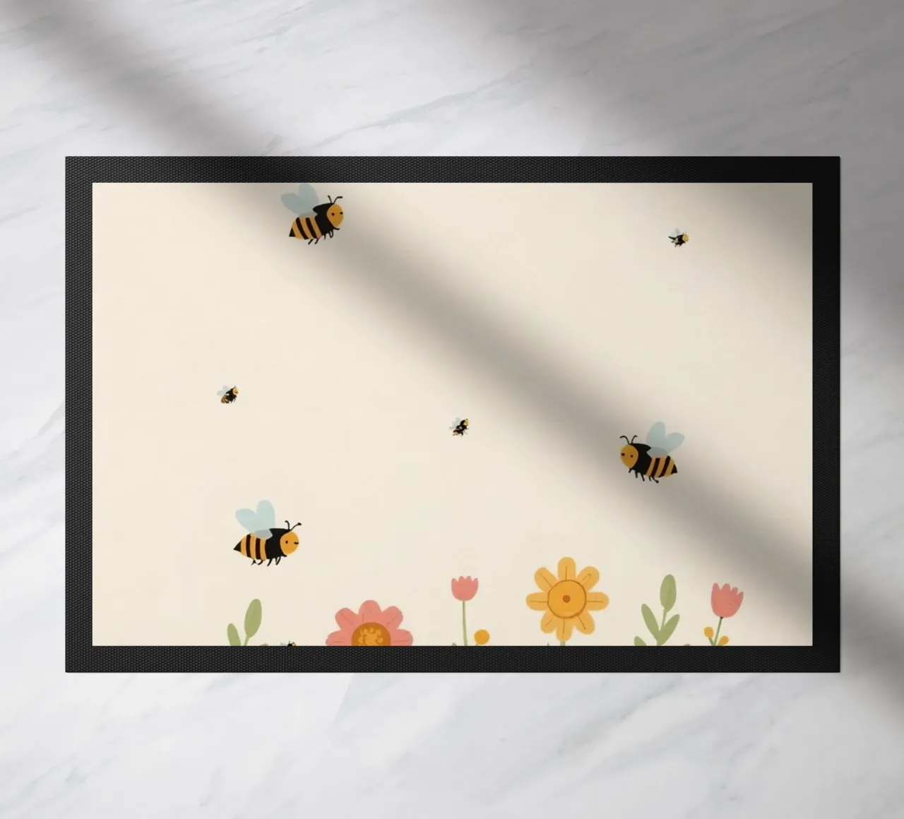 Vivaio api e fiori zerbino da DesignDoodle