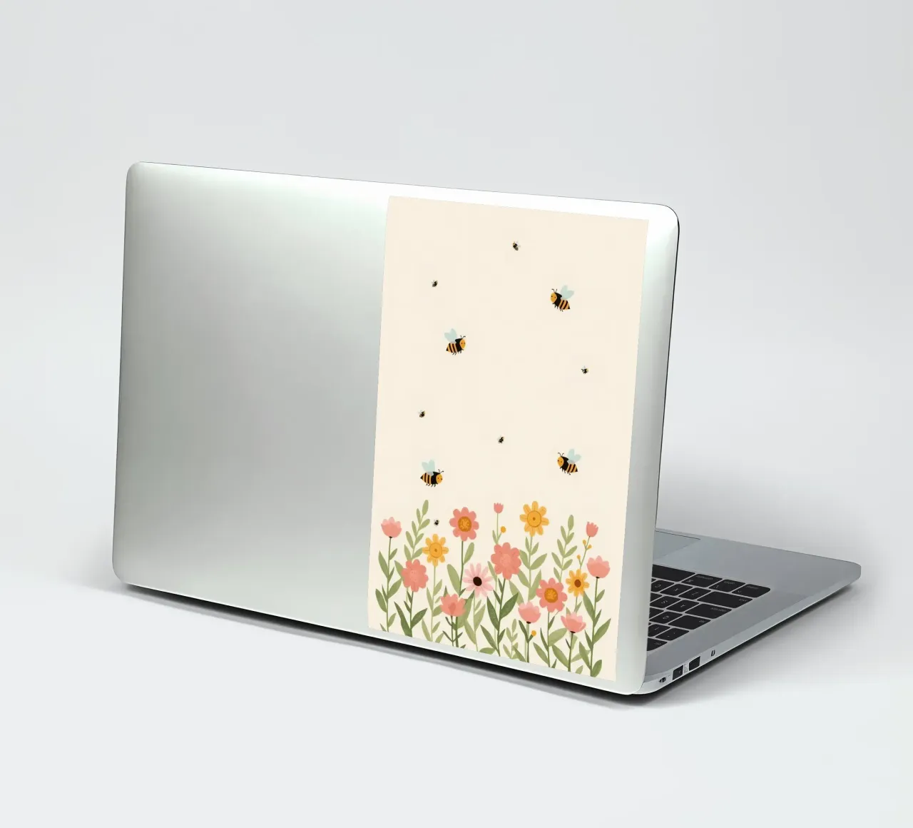 Vivaio api e fiori adesivo da DesignDoodle