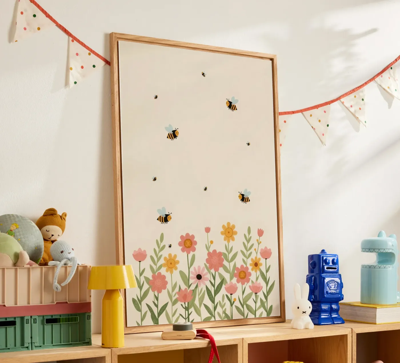 Vivaio api e fiori plexiglass da DesignDoodle