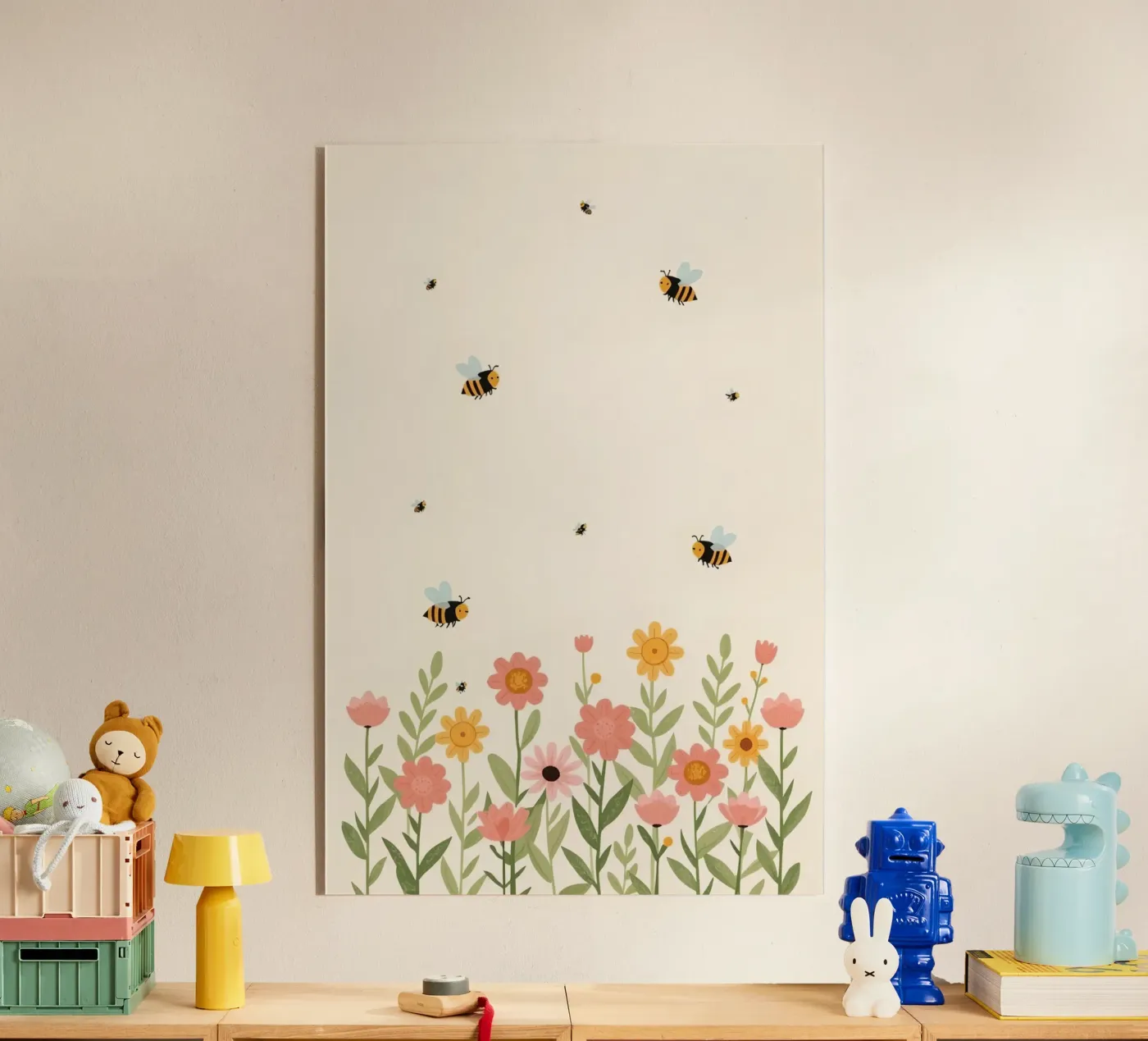 Vivaio api e fiori plexiglass da DesignDoodle