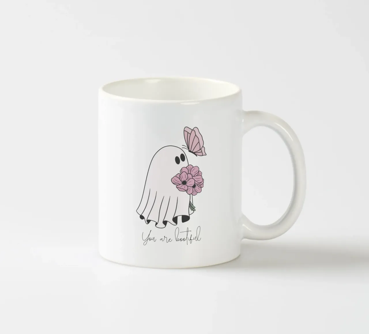 You are bootiful mit Schmetterling tazza in ceramica da ArtDesign by KBK