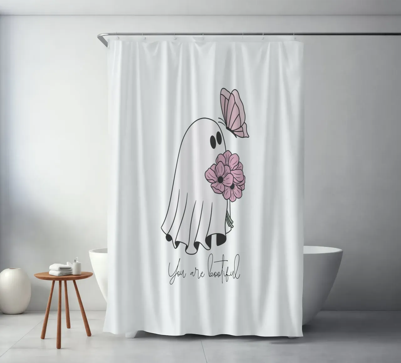 You are bootiful mit Schmetterling tenda da doccia da ArtDesign by KBK