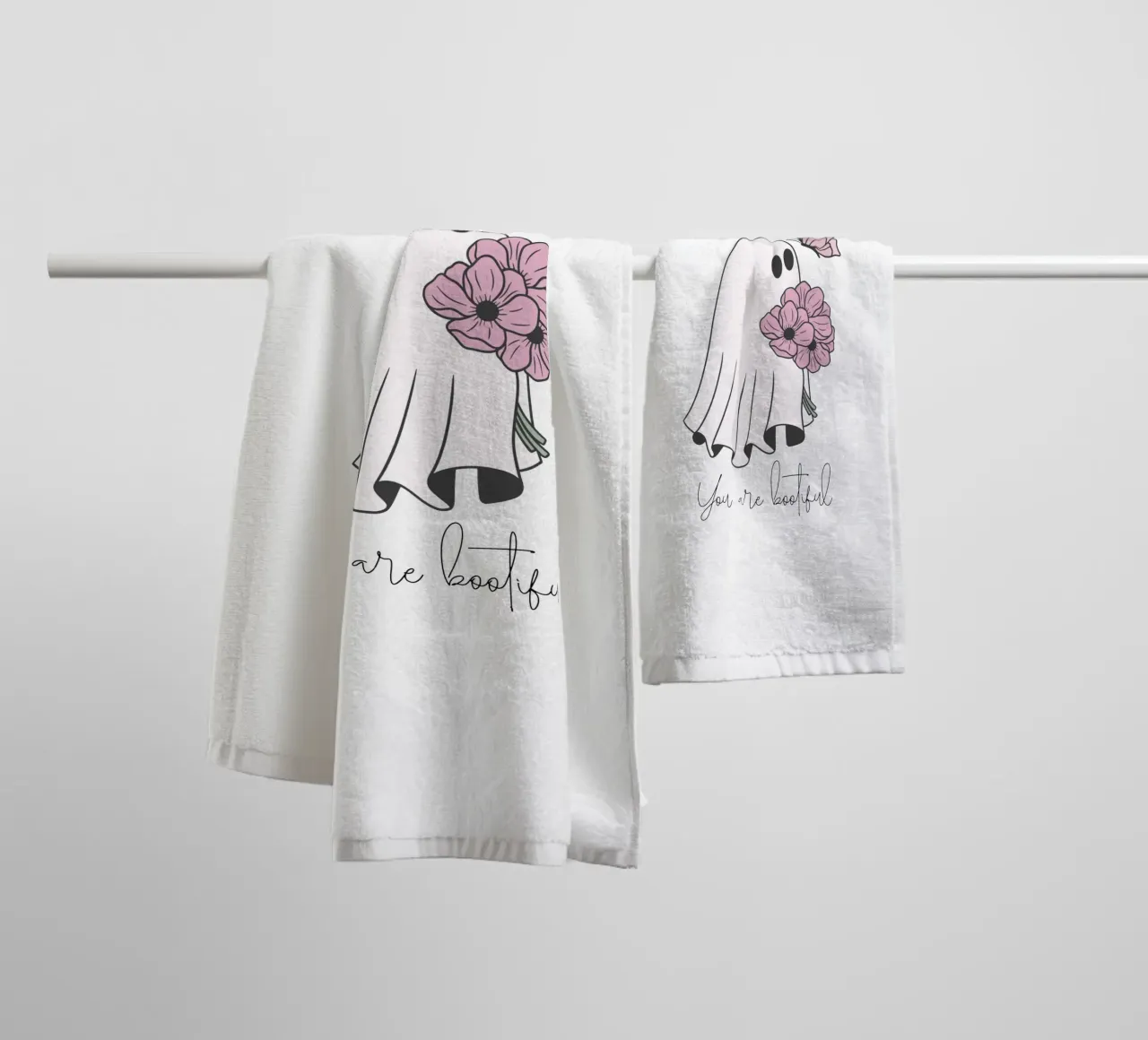 You are bootiful mit Schmetterling asciugamano da bagno da ArtDesign by KBK