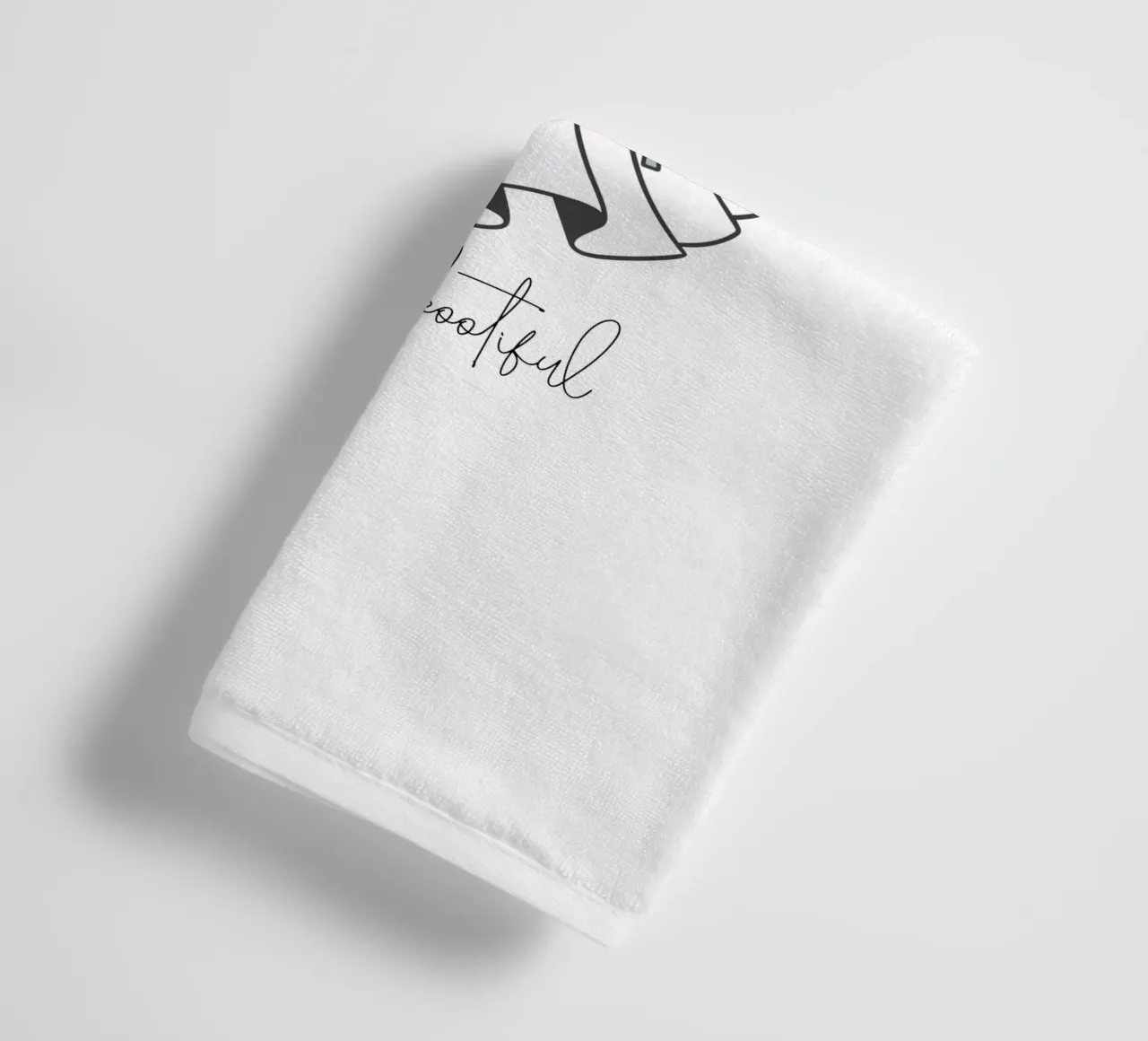 You are bootiful III asciugamano da bagno da ArtDesign by KBK