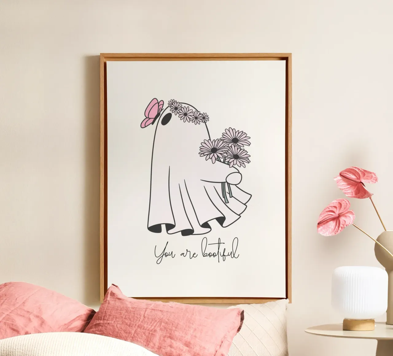 You are bootiful III tela con Cornice a cassetta da ArtDesign by KBK