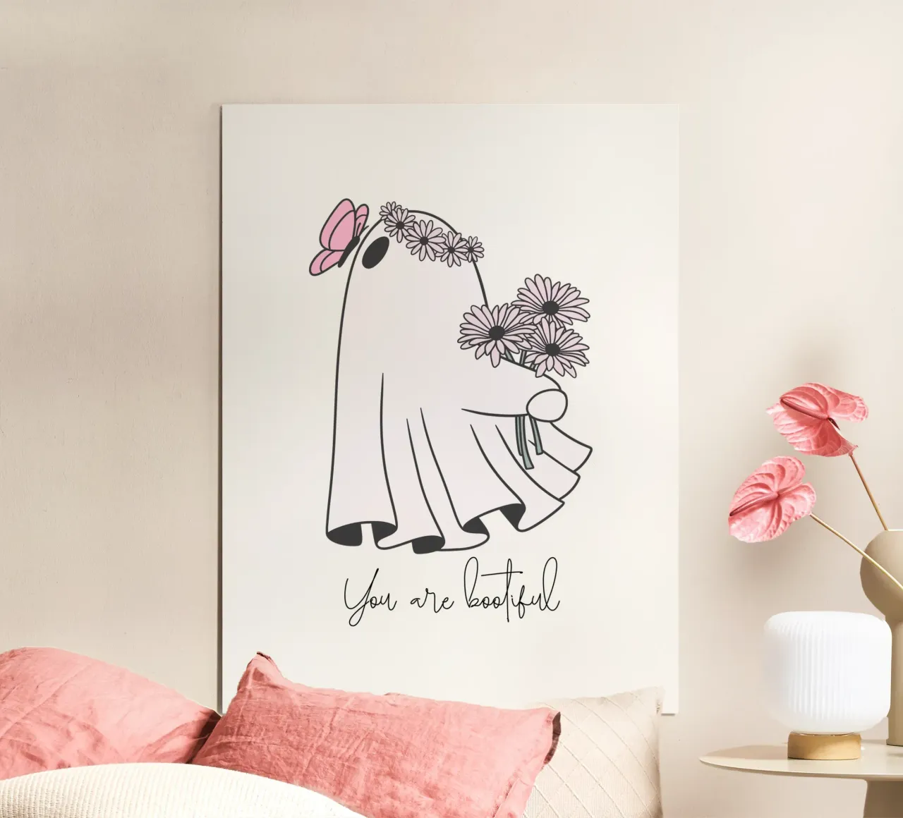 You are bootiful III poster con telaio in legno da ArtDesign by KBK
