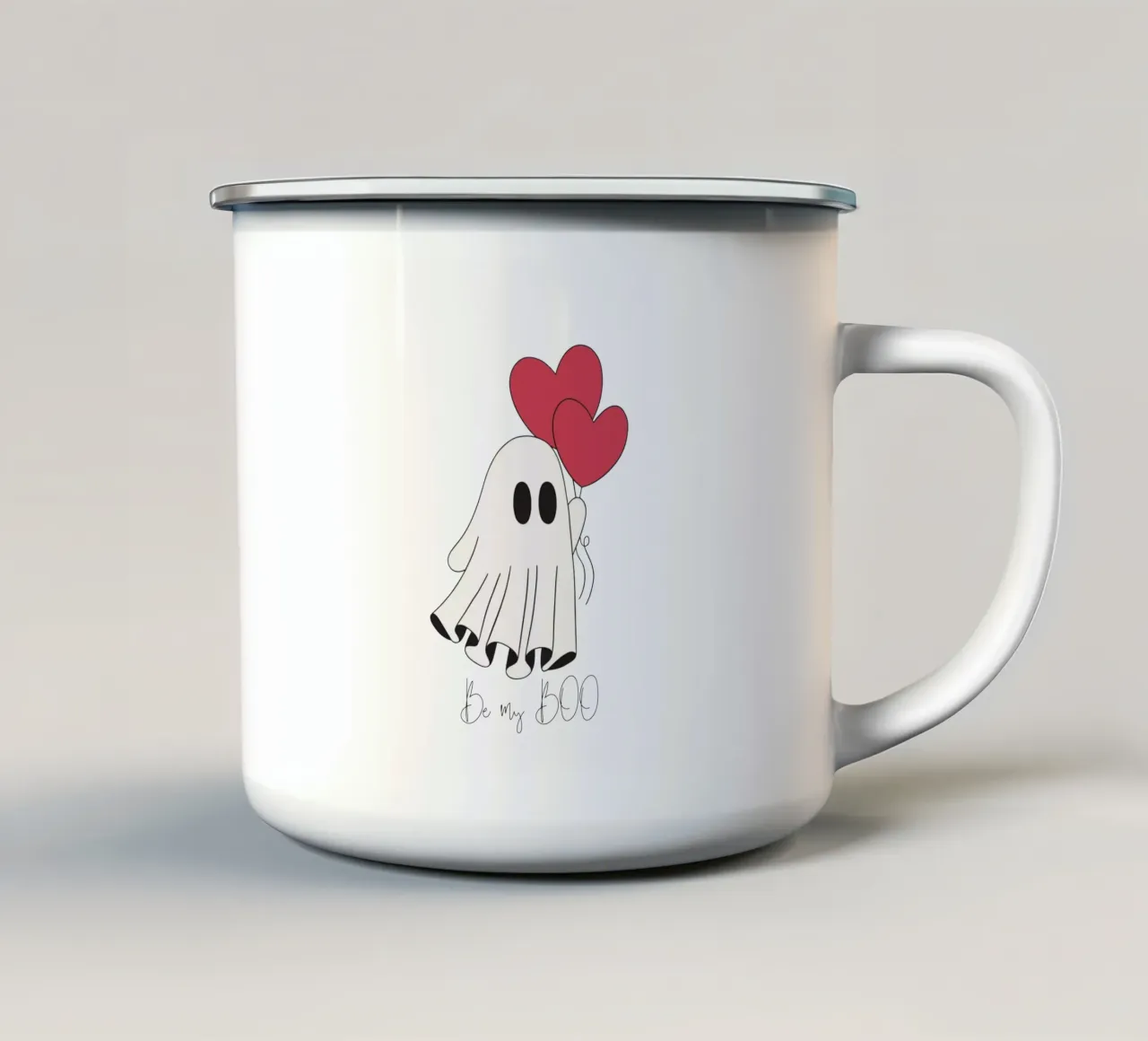Be my BOO tazza in smalto da ArtDesign by KBK