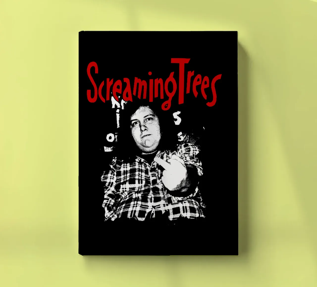 Silhouette Scraming Trees notebook by eliouxence