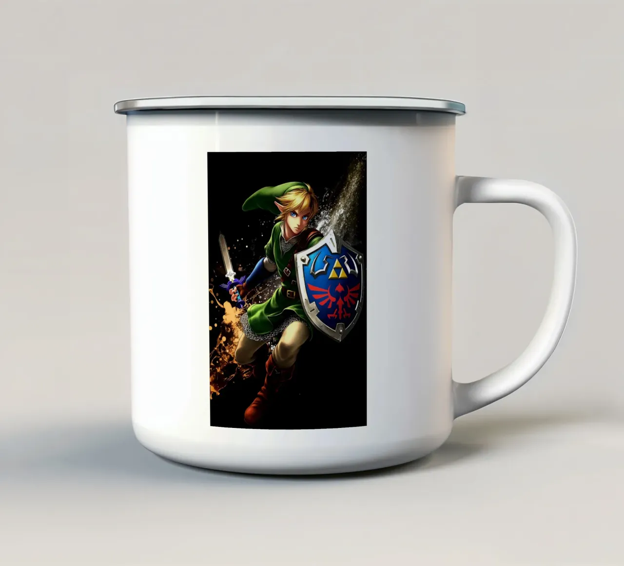 Link La leggenda di Zelda tazza in smalto da Stellar Creative