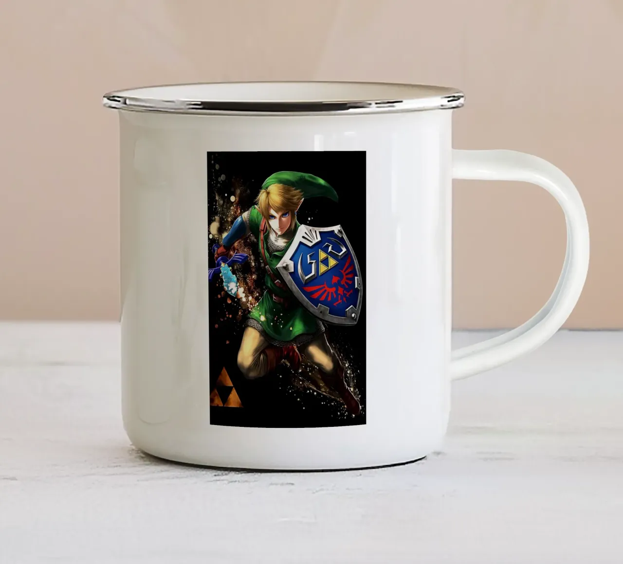 Link La leggenda di Zelda tazza in smalto da Stellar Creative