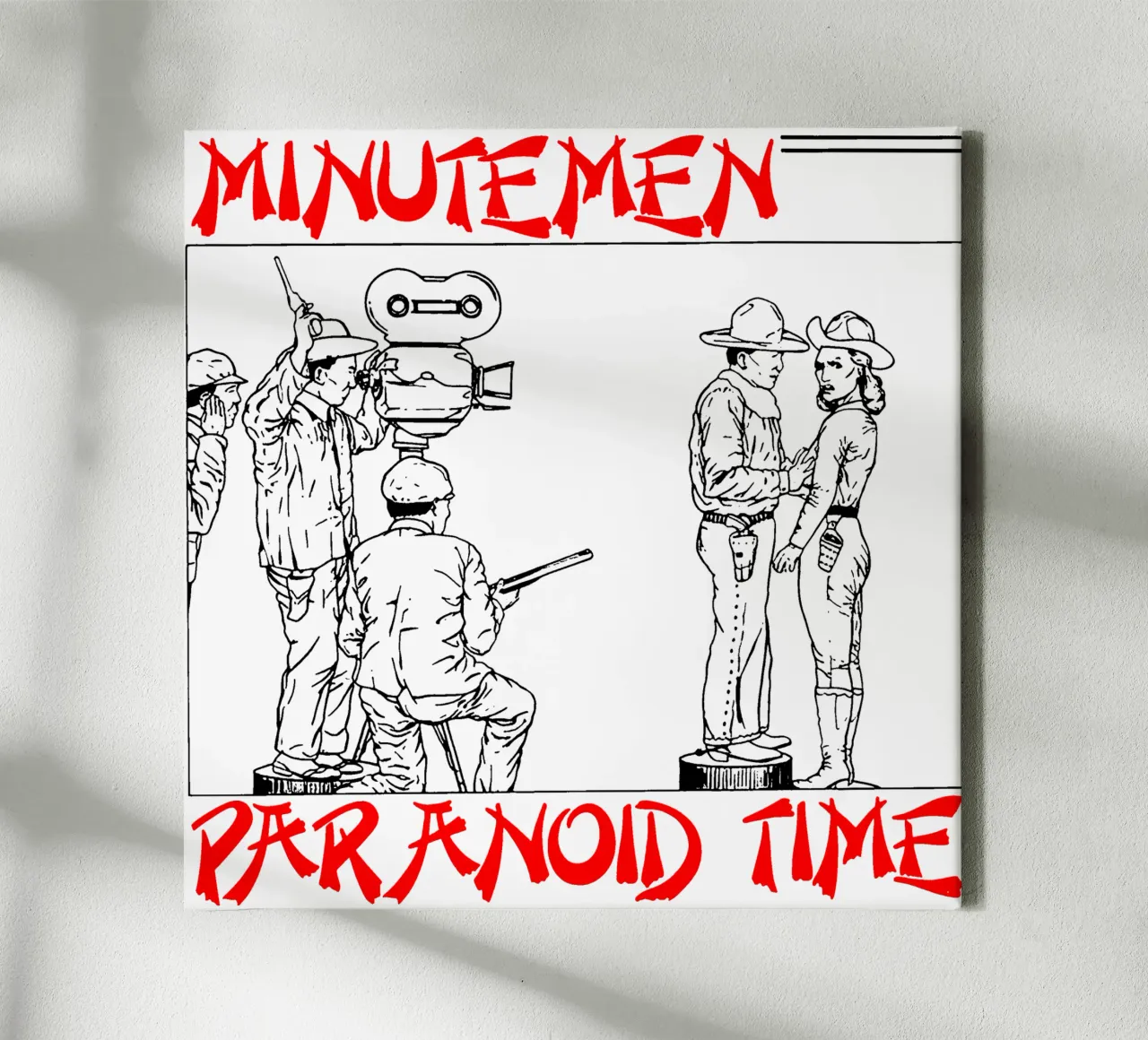 Maglietta "Suspicious Time" - Minutemen Classic tela con Cornice a cassetta da phccpage
