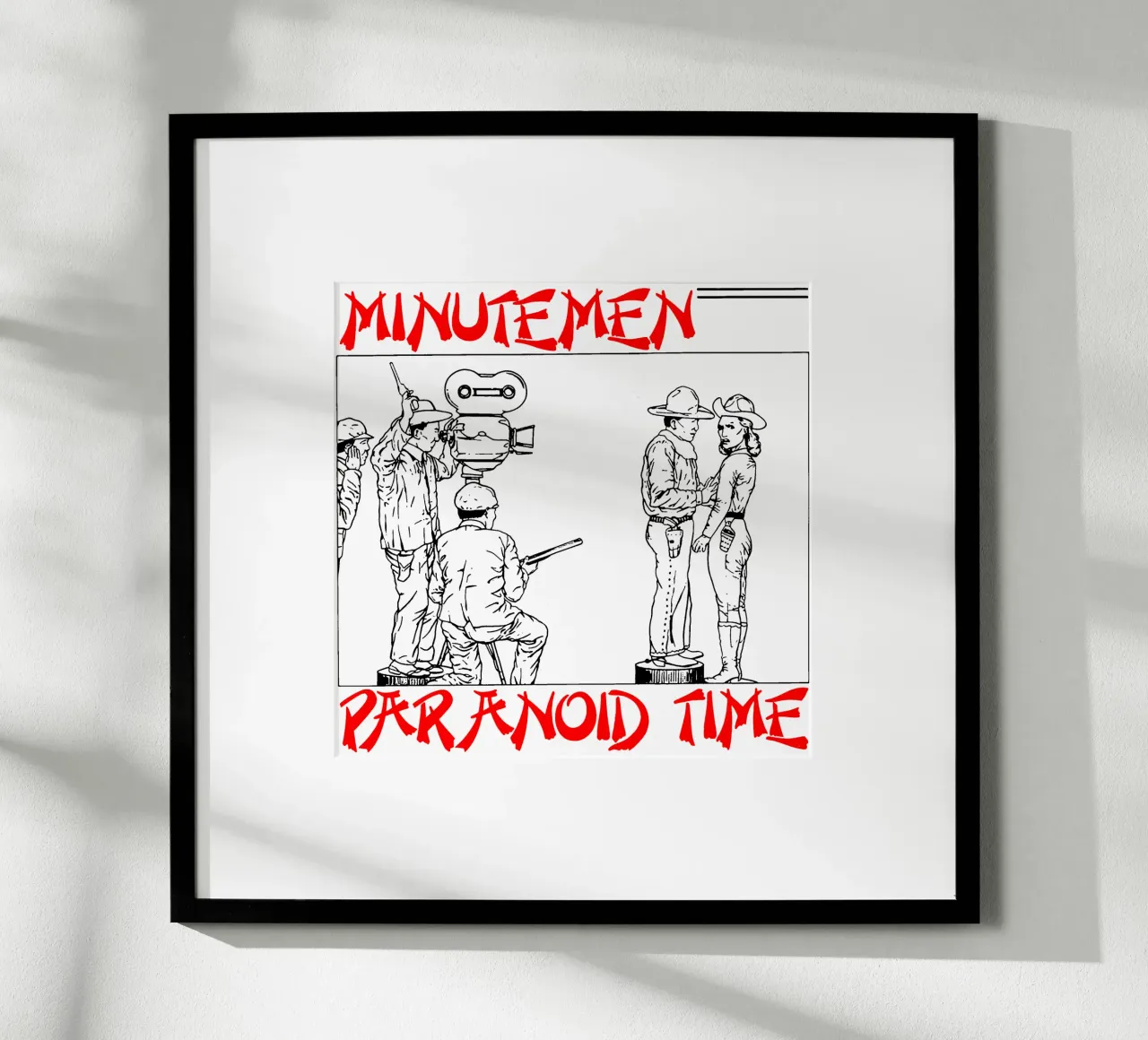 Maglietta "Suspicious Time" - Minutemen Classic poster da phccpage