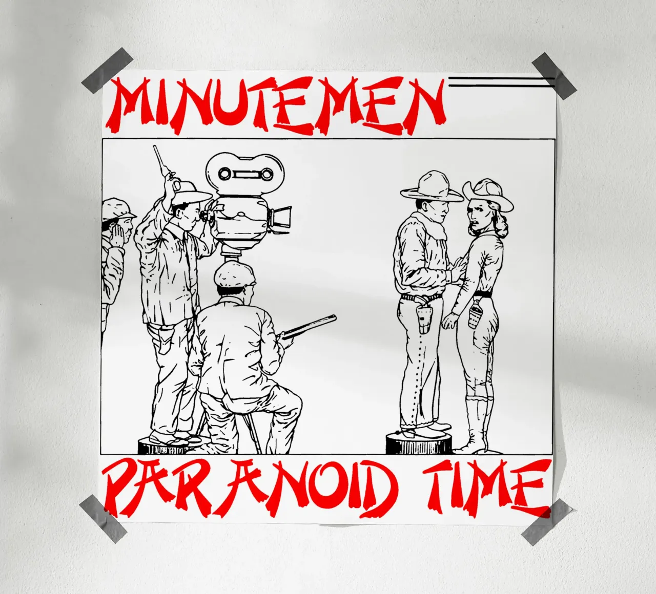 Maglietta "Suspicious Time" - Minutemen Classic poster da phccpage