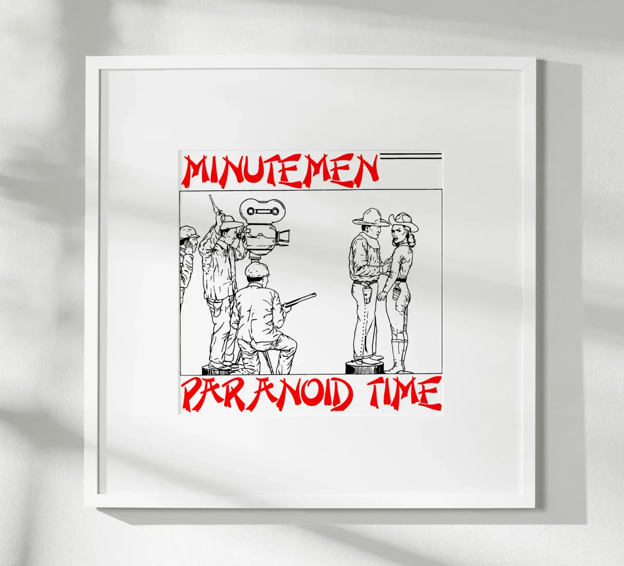 Maglietta "Suspicious Time" - Minutemen Classic poster da phccpage