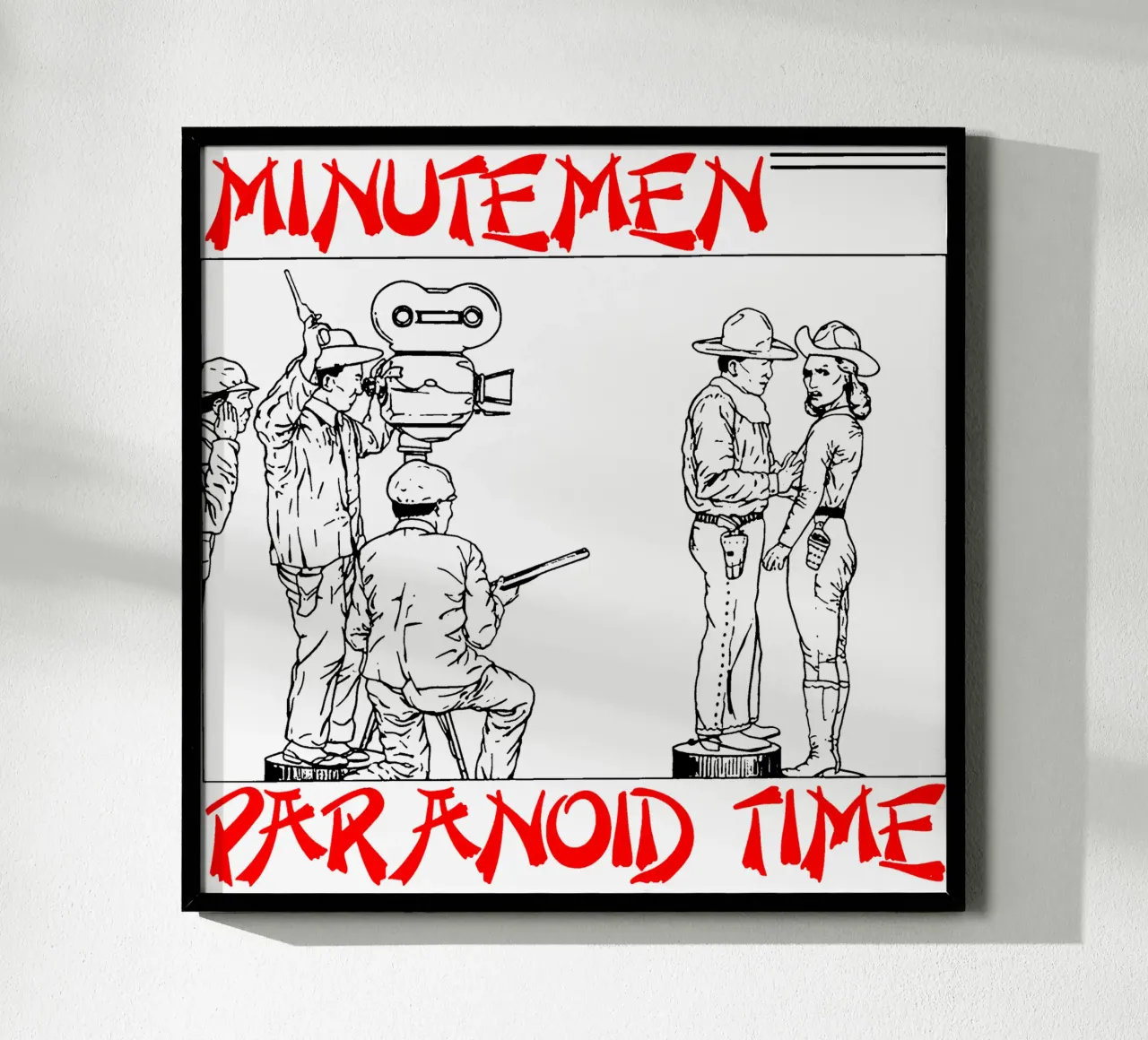 Maglietta "Suspicious Time" - Minutemen Classic poster da phccpage