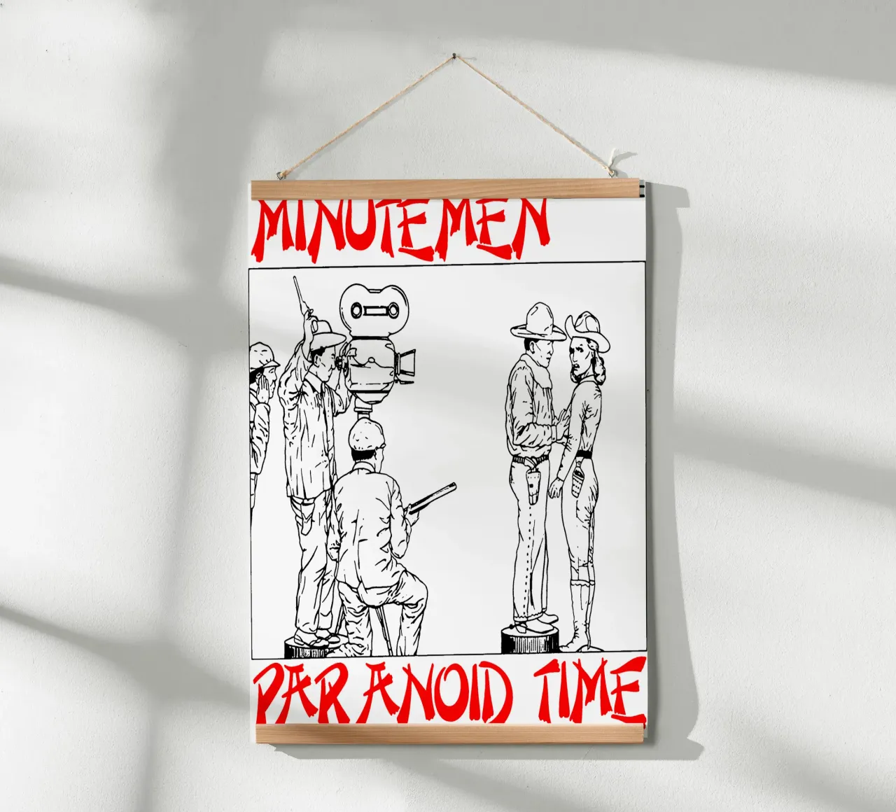 Maglietta "Suspicious Time" - Minutemen Classic poster da phccpage