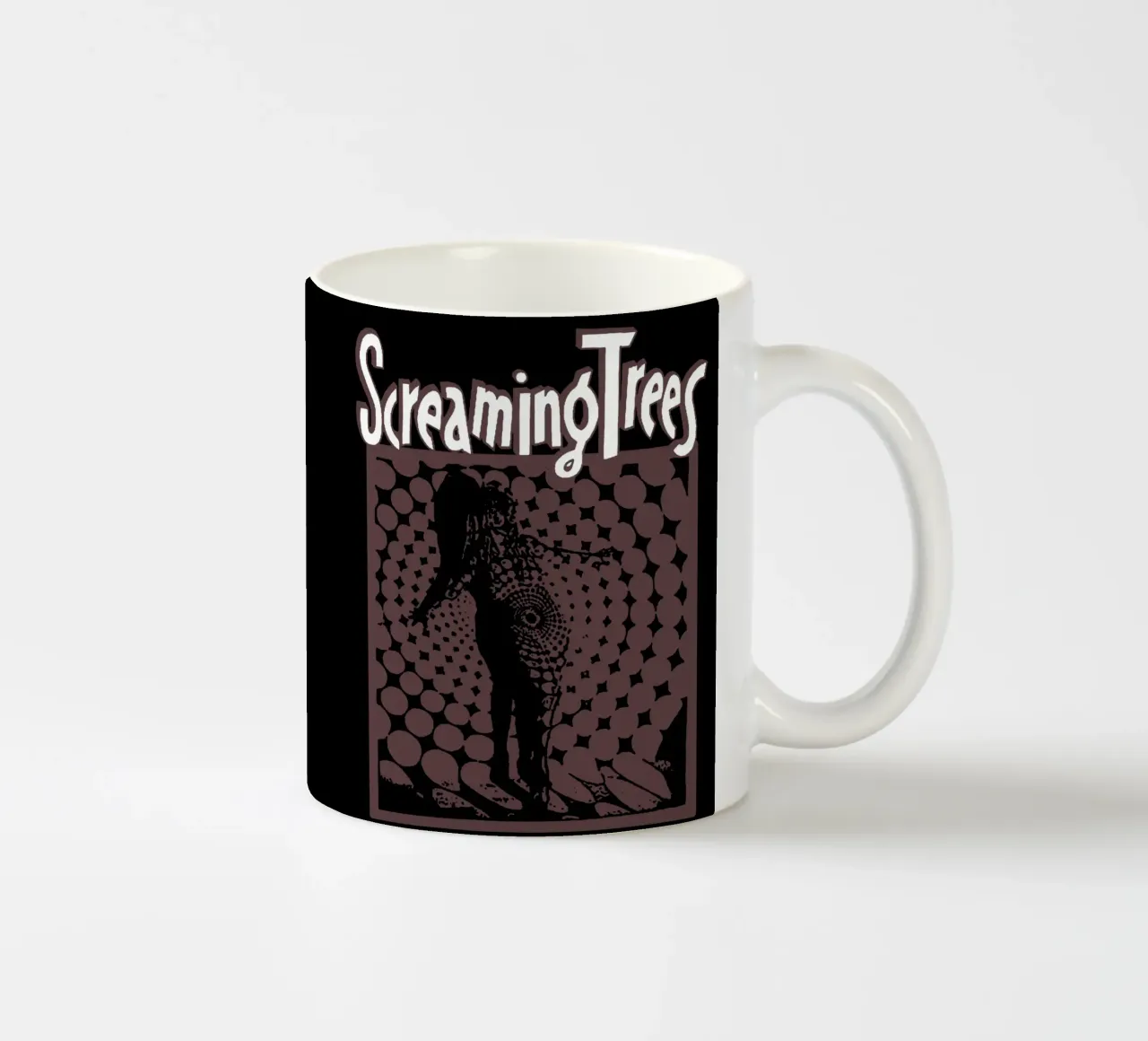 Screaming Trees Rock Band tazza in ceramica da eliouxence