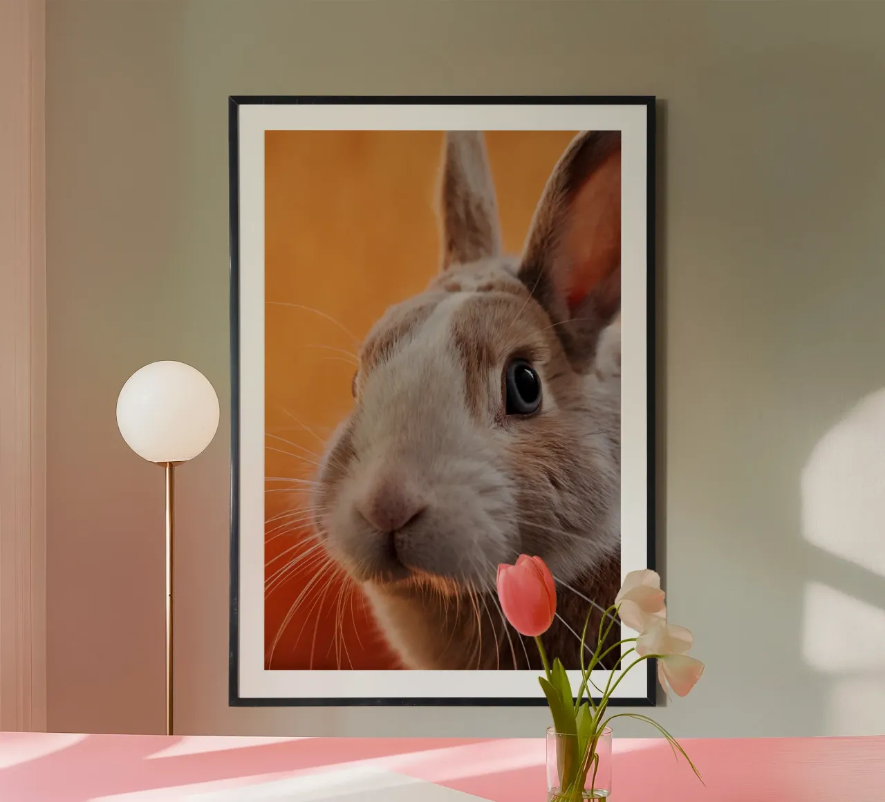 Lo sguardo curioso poster da Nature's Palette