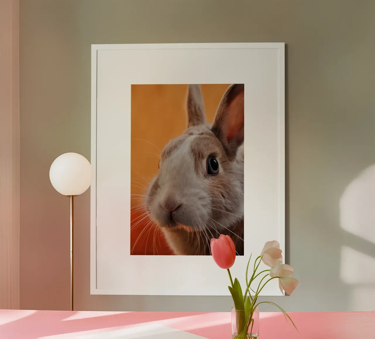 Lo sguardo curioso poster da Nature's Palette