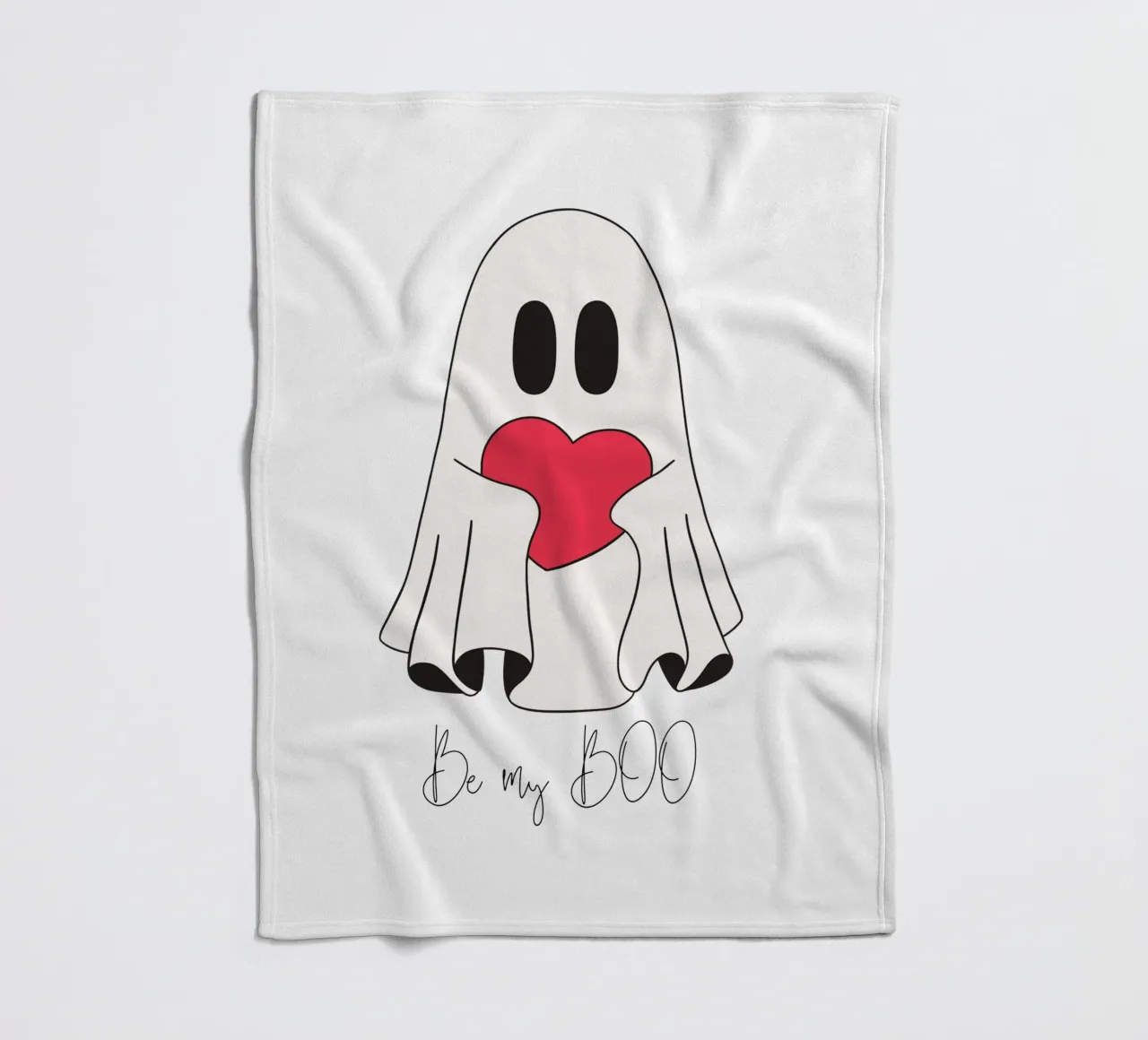 Be my BOO II coperta in pile da ArtDesign by KBK