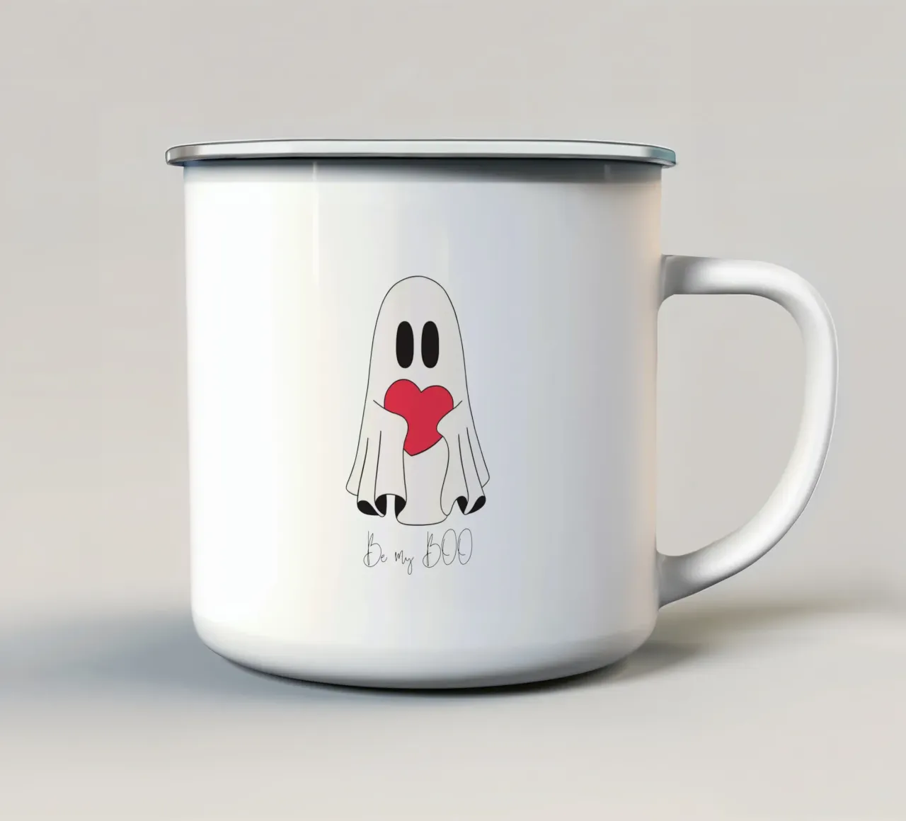 Be my BOO II tazza in smalto da ArtDesign by KBK