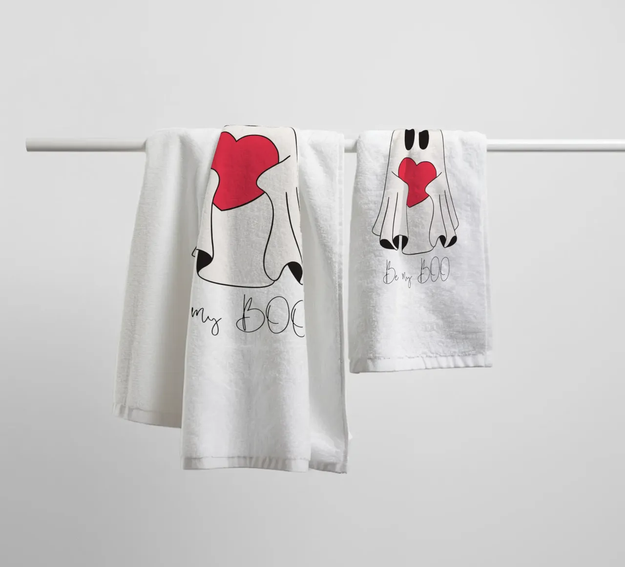 Be my BOO II asciugamano da bagno da ArtDesign by KBK