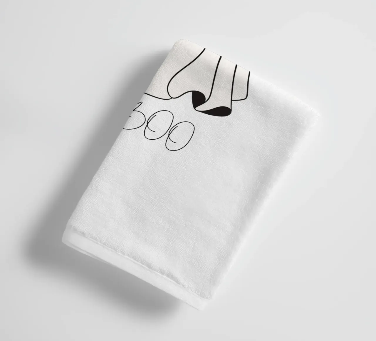 Be my BOO II asciugamano da bagno da ArtDesign by KBK
