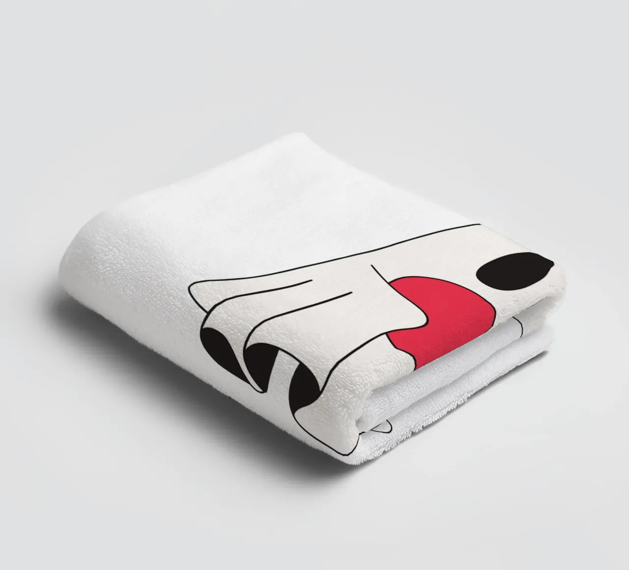 Be my BOO II asciugamano da bagno da ArtDesign by KBK