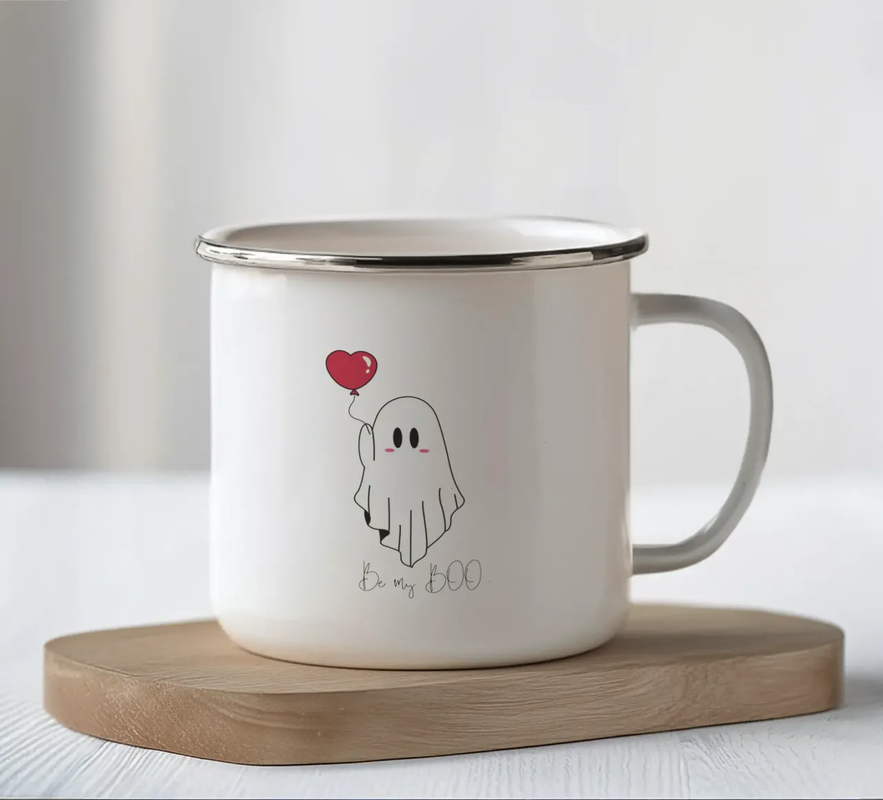 Be my BOO III tazza in smalto da ArtDesign by KBK