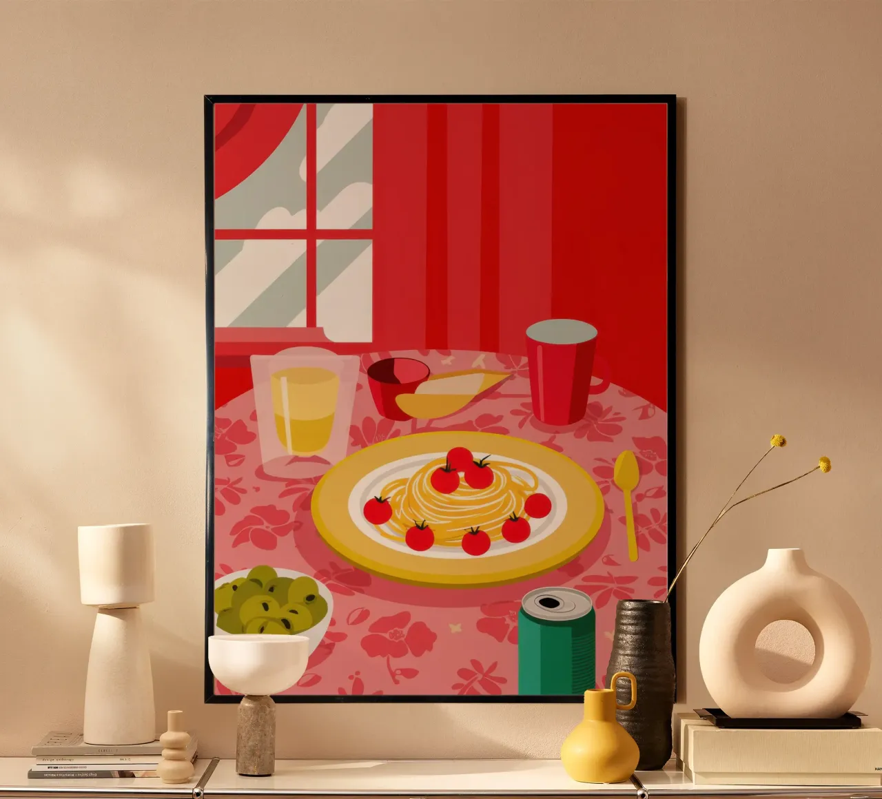 Pasta di rubino poster da Moon Revolver