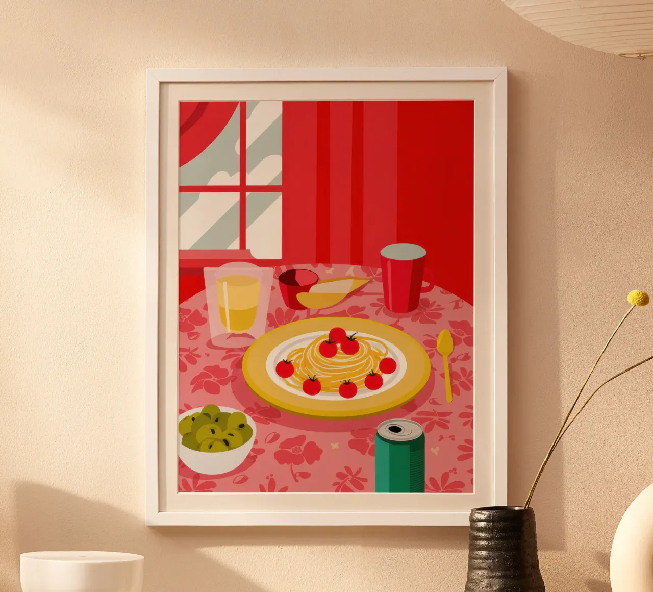Pasta di rubino poster da Moon Revolver