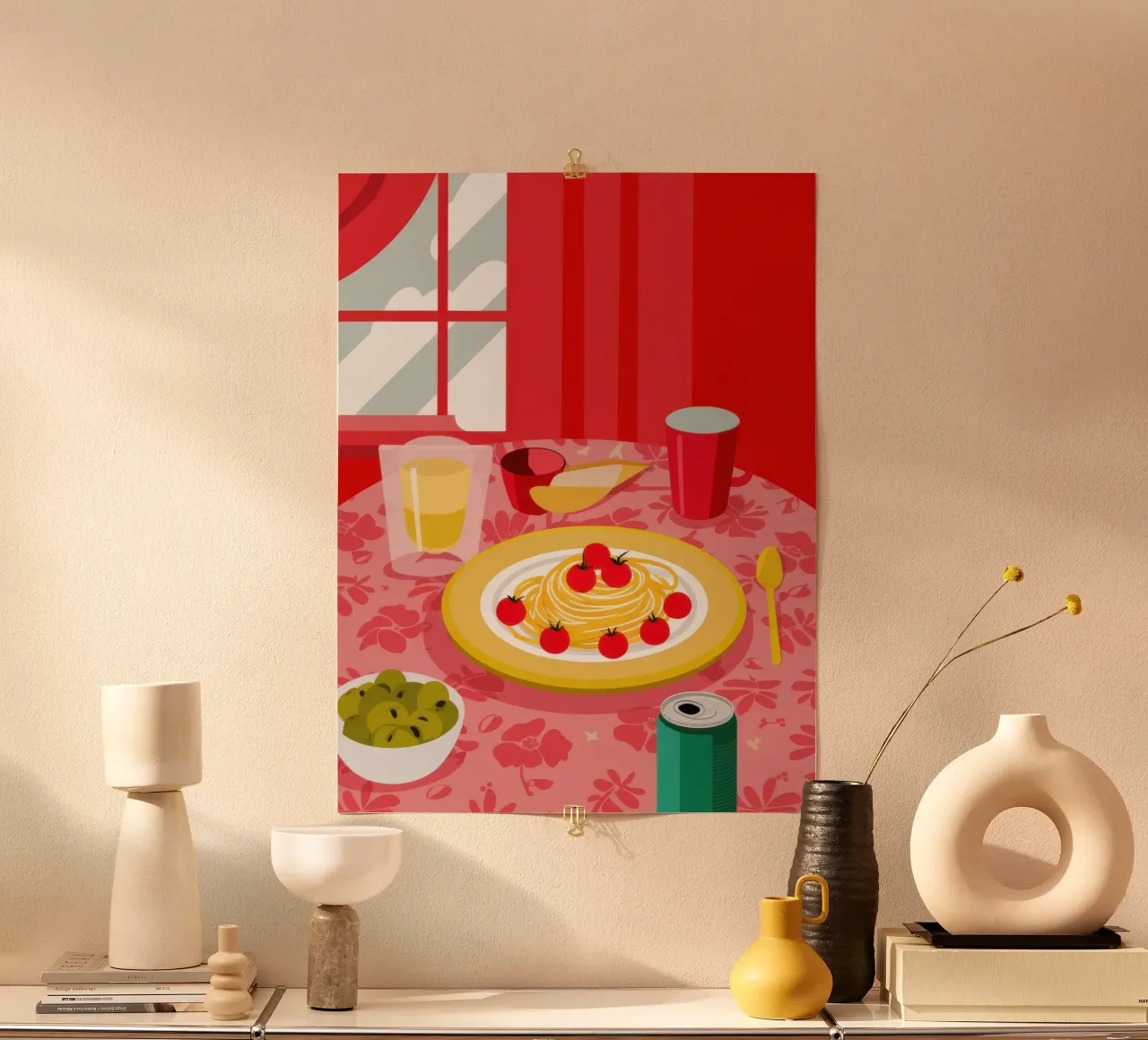 Pasta di rubino poster da Moon Revolver