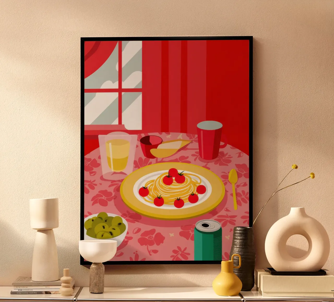 Pasta di rubino poster da Moon Revolver