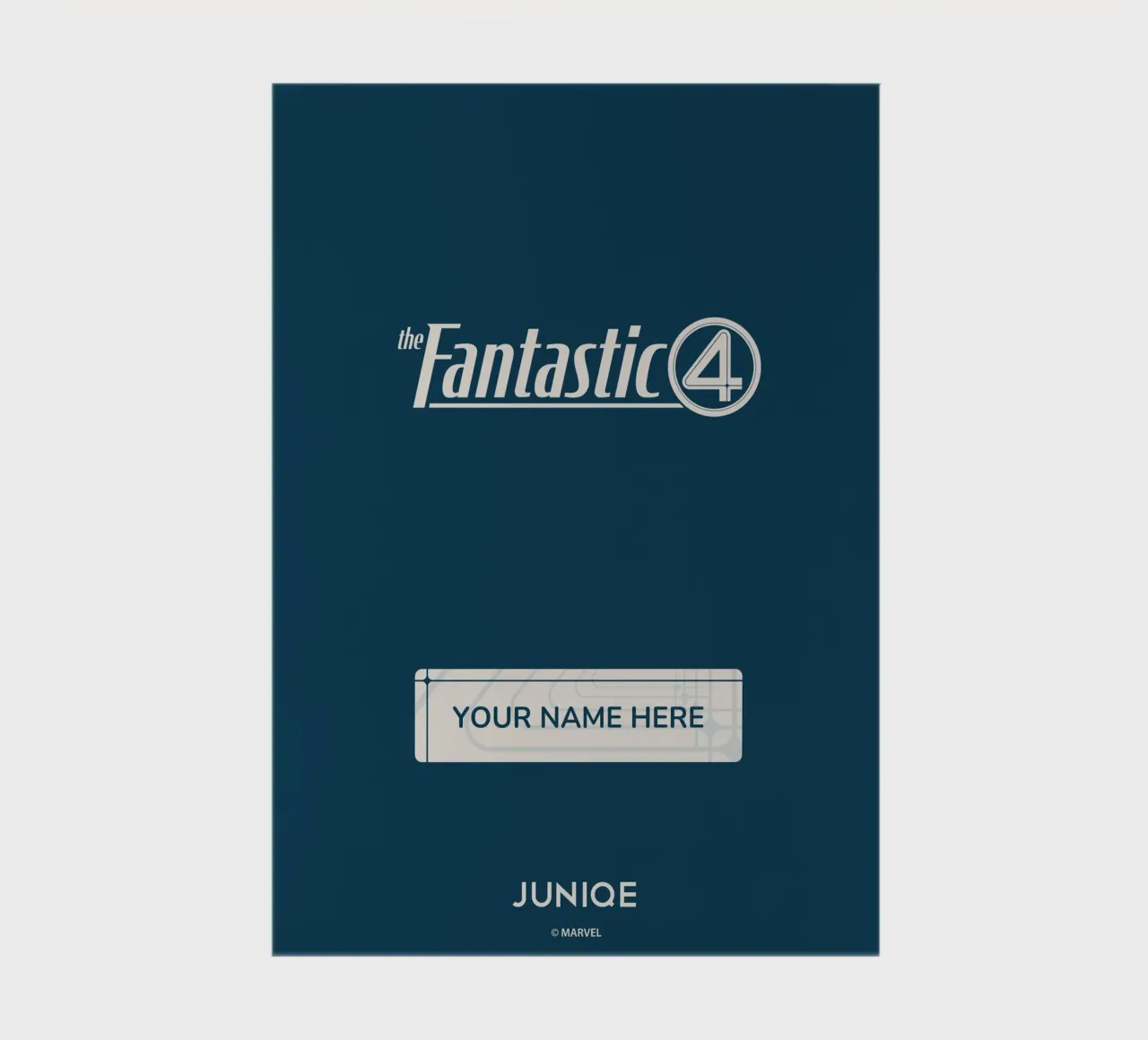 Face the Four - Notebook notebook by FANTASTIC 4 by JUNIQE