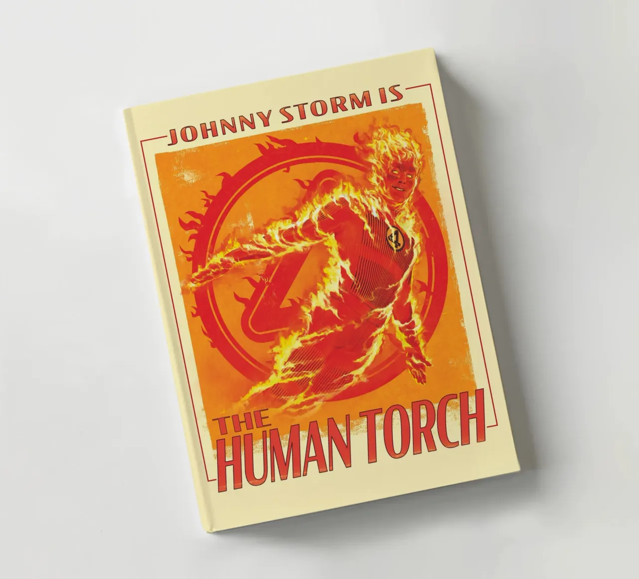Human Torch - Notebook notebook by FANTASTIC 4 by JUNIQE