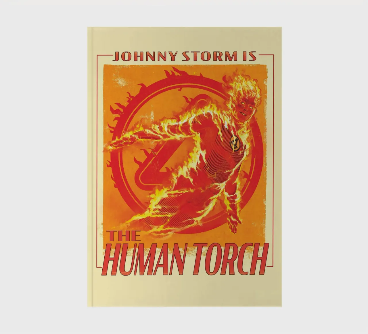 Human Torch - Notebook notebook by FANTASTIC 4 by JUNIQE