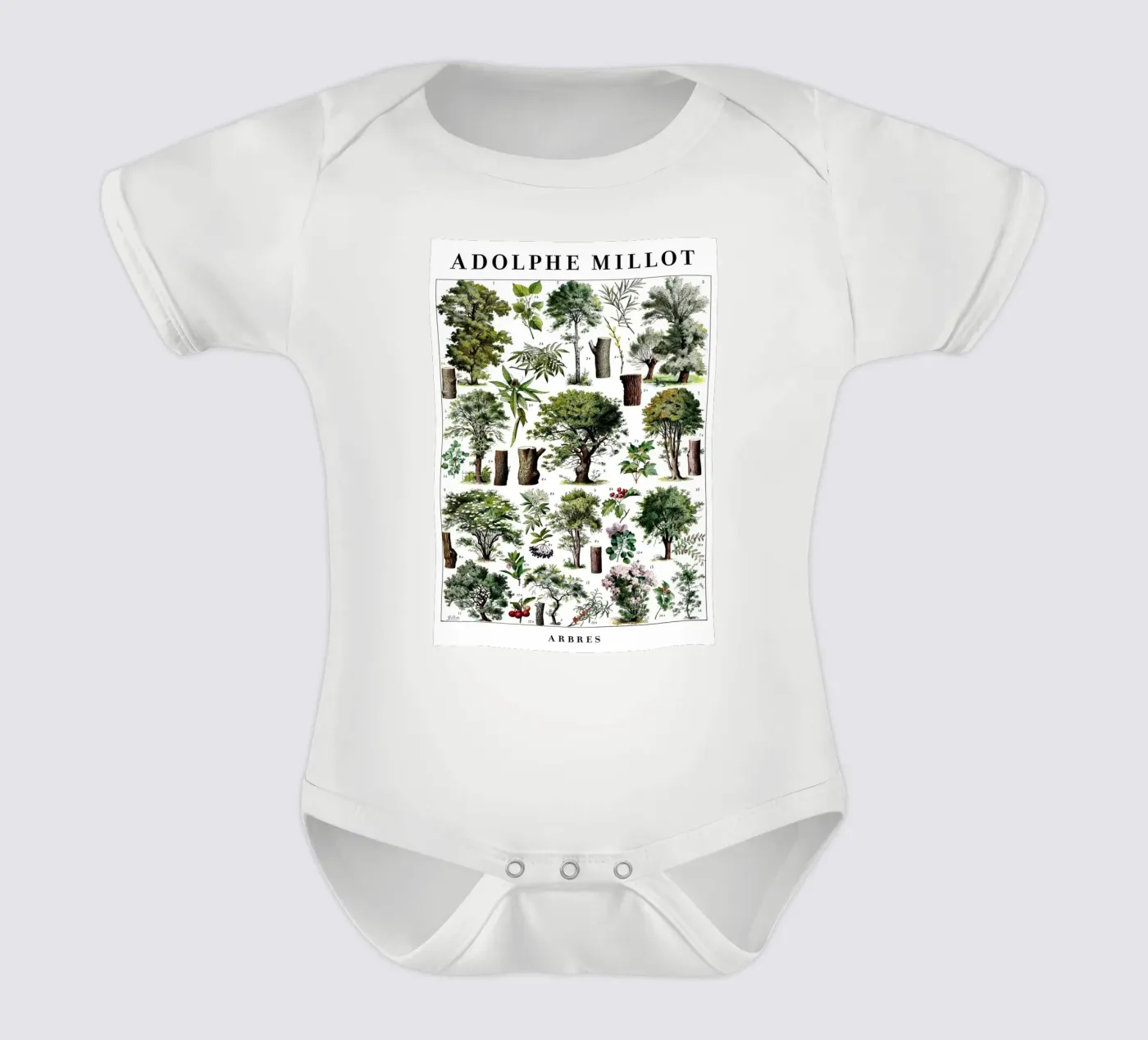 Alberi body neonato maniche corte da Rob Lewis