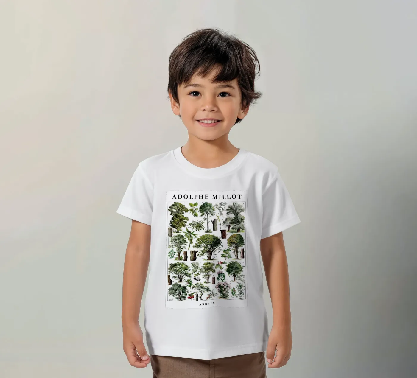 Trees kinder t-shirt van Rob Lewis