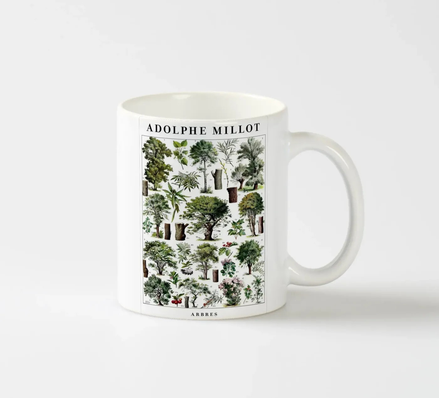 Trees ceramic mug by Rob Lewis