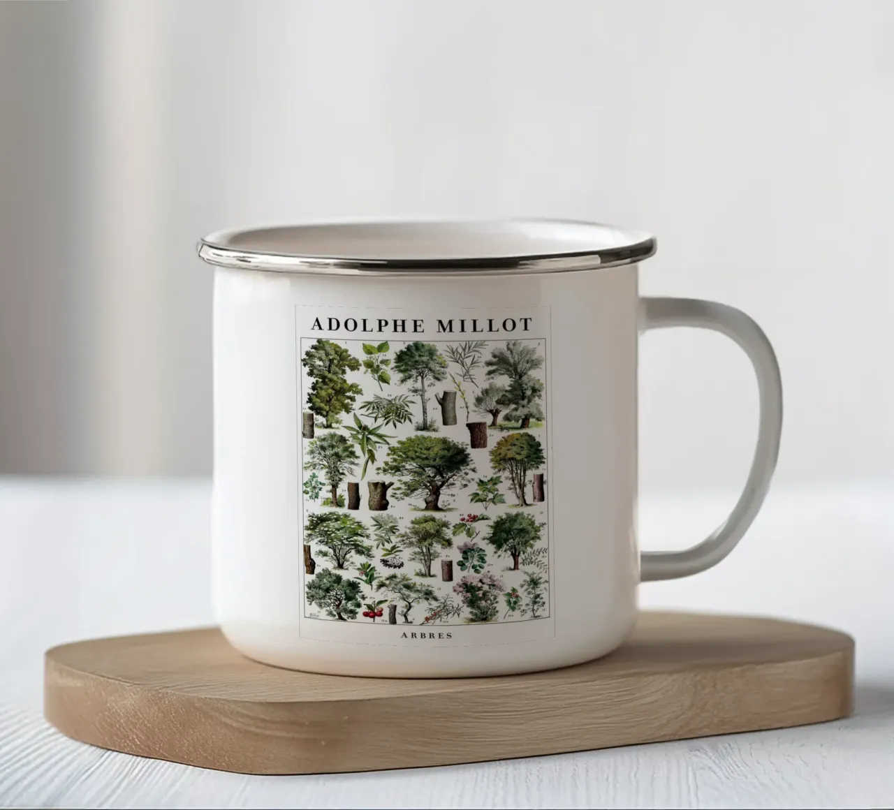 Alberi tazza in smalto da Rob Lewis