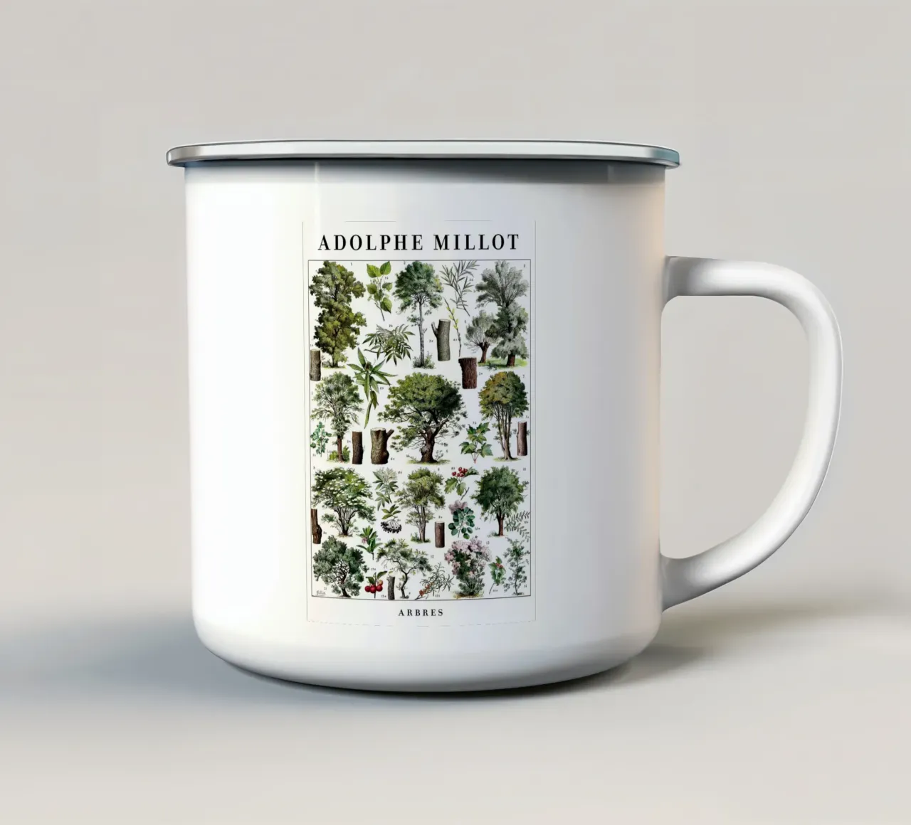 Alberi tazza in smalto da Rob Lewis